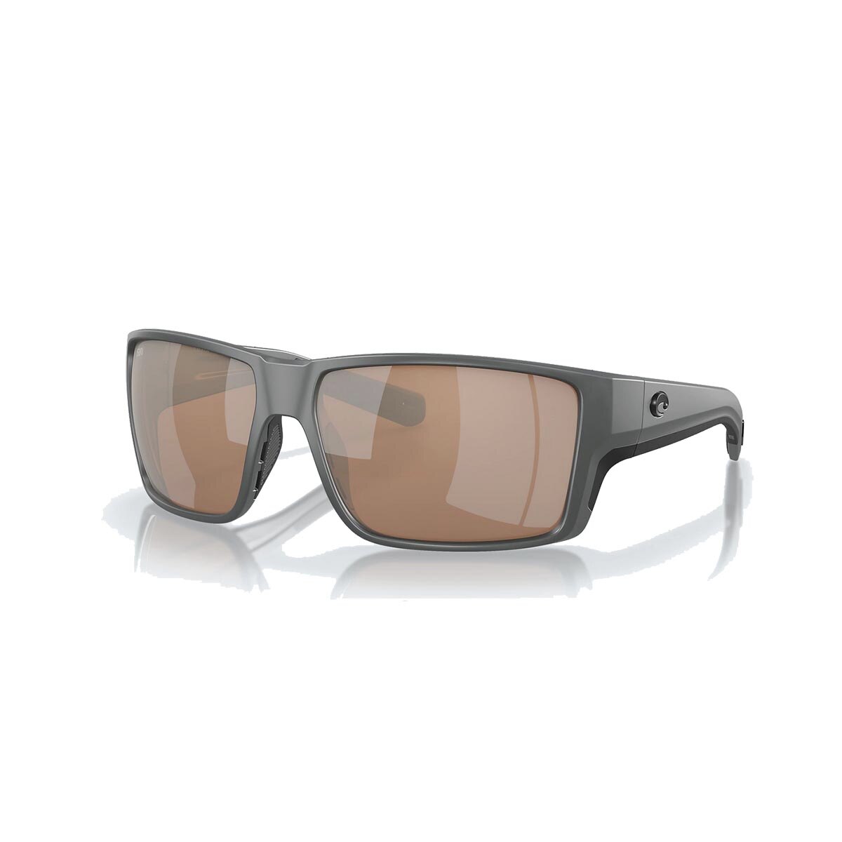 Costa Reefton PRO Sunglasses Polarized in Grey with Copper Silver Mirror 580G